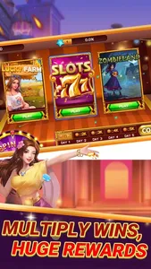 Lucky Farm & Slots screenshot 0