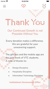 VTC Thank You Chocolate screenshot 4