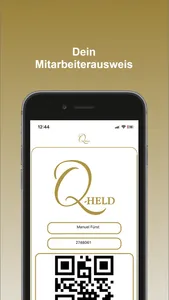 Q-Held App screenshot 1