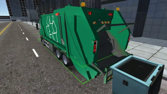 Recycle Garbage Truck Sim screenshot 2