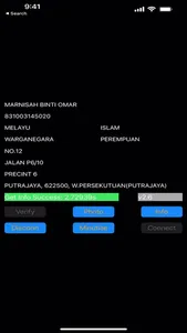 MyKadBT screenshot 2