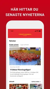 Tyresö Handboll screenshot 3