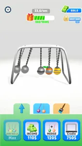 Newton's Cradle ASMR screenshot 4