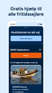 Søassistancen screenshot 2