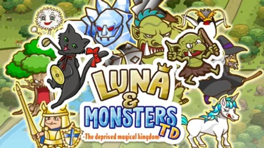 Luna & Monsters Tower Defense screenshot 0