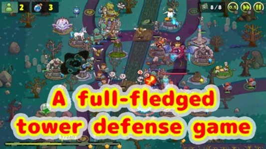 Luna & Monsters Tower Defense screenshot 1