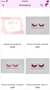 Glamazon Lashes Store screenshot 2