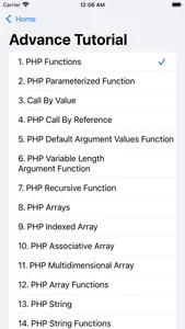 Php Tutorial and Compiler screenshot 1