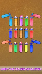 Glitter Color Sort Puzzle screenshot 2