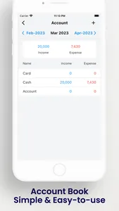 Money Tracker & Budget Manager screenshot 3