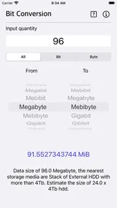 Bit Converter Plus screenshot 4