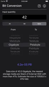 Bit Converter Plus screenshot 6