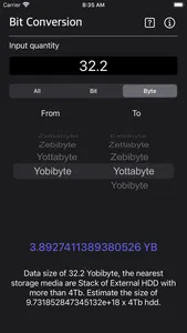 Bit Converter Plus screenshot 7