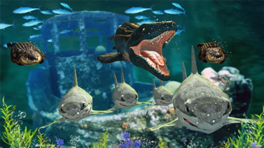 Hungry Underwater Crocodile screenshot 3