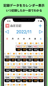 血圧日記 screenshot 1
