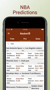 AI Basketball Betting Tipster screenshot 1