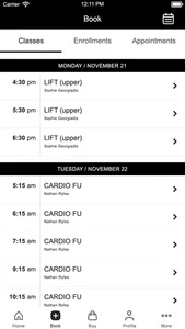 MUFU FITNESS screenshot 1