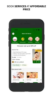 Salontym - Salon at home screenshot 1
