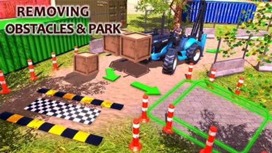 Excavator Parking 3D Simulator screenshot 0