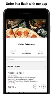 Fellas Takeaway App screenshot 0