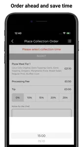 Fellas Takeaway App screenshot 2