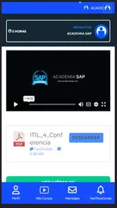 Academia SAP screenshot 1