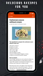 Carbonara Recipes screenshot 2