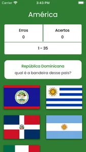 Quiz Capitais do Mundo screenshot 5