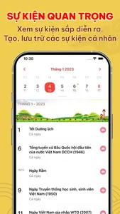 Lịch Vạn Niên & Lịch Âm 2023 screenshot 3