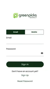 GreenPicks Market screenshot 0
