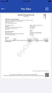 Erp Crebit PayRoll screenshot 4