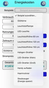 Energiekosten sparen screenshot 2