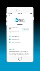 BCRD FitWorks screenshot 3