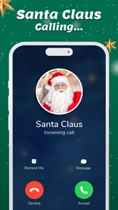 Santa Video Call - Audio Chat screenshot 1