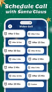 Santa Video Call - Audio Chat screenshot 4