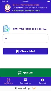 Excise QR Label Citizen App screenshot 2