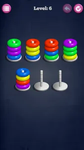 Color Hoop Stack : match ring screenshot 2