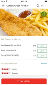 Carters Green Fish Bar screenshot 1