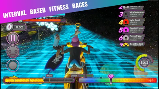 YDY - Watch Fitness Race Game screenshot 1