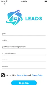 EZLeads screenshot 1