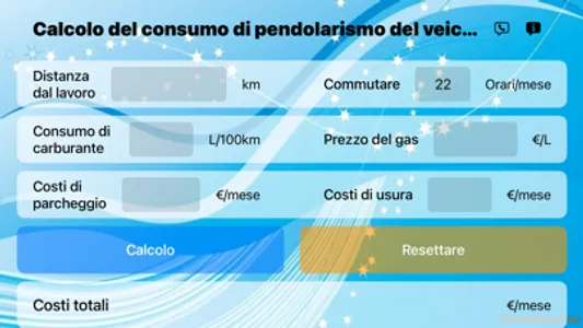 CostoDelAutoPendolarismo screenshot 0
