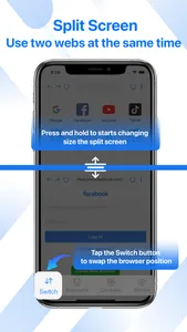 Dual Browser - Screen Split screenshot 3