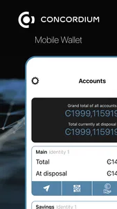 Concordium - Blockchain Wallet screenshot 0