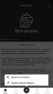 Storyhouse Resident App screenshot 2