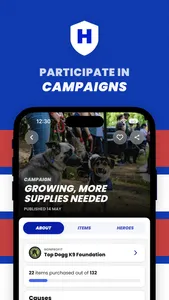 Hero - Philanthropic Shopping screenshot 3