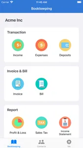 Bookkeeping App screenshot 0