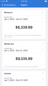 Bookkeeping App screenshot 5