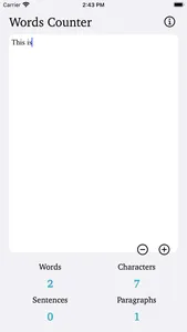 Words Counter Plus screenshot 2
