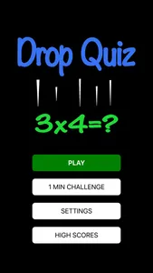 Drop Quiz: Maths Game screenshot 0