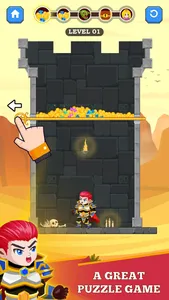 Hero Rescue 3-  Kill monsters screenshot 1